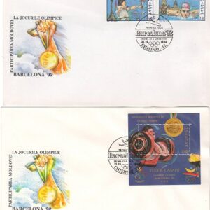 Moldova - 1992 - Medalii olimpice Barcelona