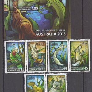 2013-Expoziție internațională de timbre AUSTRALIA 2013, Melbourne.