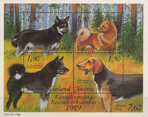Finlanda-1989-Centenarul Clubului Canin Finlandez.