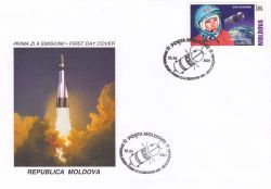 Moldova-2001-A 40-a aniversare a primului zbor spatial cu echipaj uman.