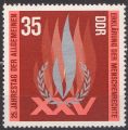 1973-DDR-A 25-a aniversare a Declaratiei Universale a Drepturilor Omului de catre ONU.