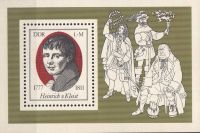 1977-DDR-200 de ani de la nasterea lui Heinrich von Kleist.