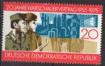 1975-DDR-20 de ani de la Tratatul de la Varsovia.