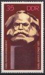 1971-DDR-Inaugurarea Monumentului lui Karl Marx, Chemnitz (Karl-Marx-Stadt).