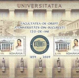 Facultatea de Drept a Universitatii din Bucuresti - 150 de ani