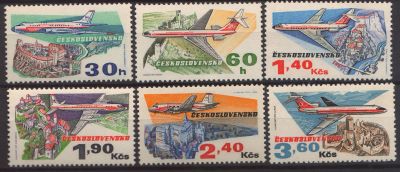 Cehoslovacia-1973-50 de ani de la „Cehoslovacia Airline”.