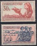Cehoslovacia-1960-Congresul Crucii Roșii Cehoslovace si al Asociatiei Cehoslovace de Protectie impotriva incendiilor.