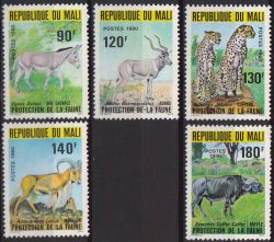 Mali-1980-Animale rare.