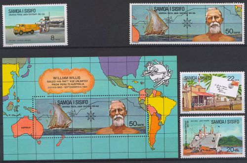 1974-Centenarul Uniunii Postale Universale (UPU).