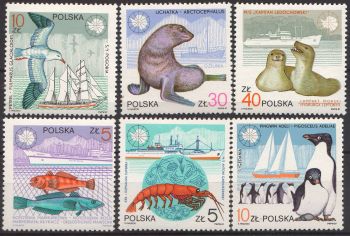 Polonia-1987-A 10-a aniversare a Statiei Antarctice Poloneze „Henryk Arctowski”, Insula Regelui George.
