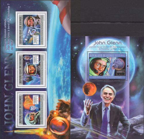 2012-A 50-a aniversare a primului zbor spatial al lui John Glenn.