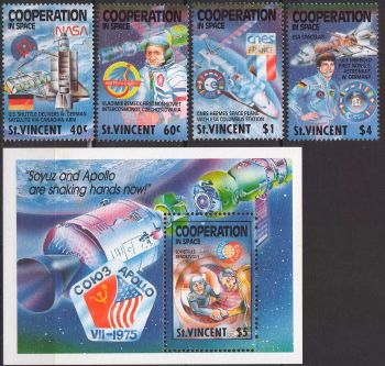 1989-St.Vincent-Cooperarea internationala in spatiu.