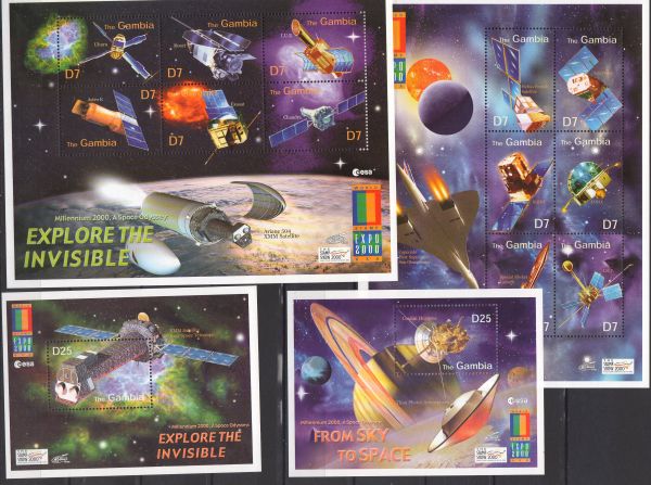 2000-Expozitia internationala de timbre WORLD STAMP EXPO 2000, Anaheim (California) și THE STAMP SHOW 2000.