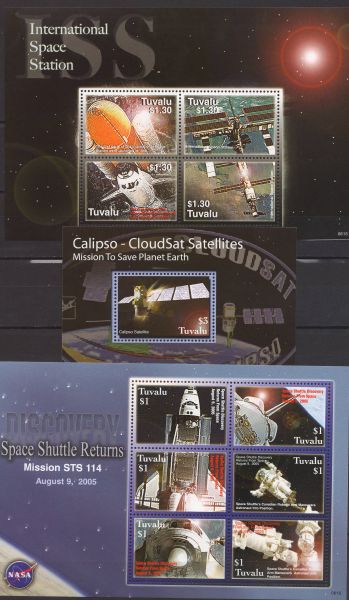 2006-Zbor spatial: misiunea navetei spațiale STS 114, Statia Spatiala Internationala (ISS), satelitul de observare a Pămantului „Calipso”.