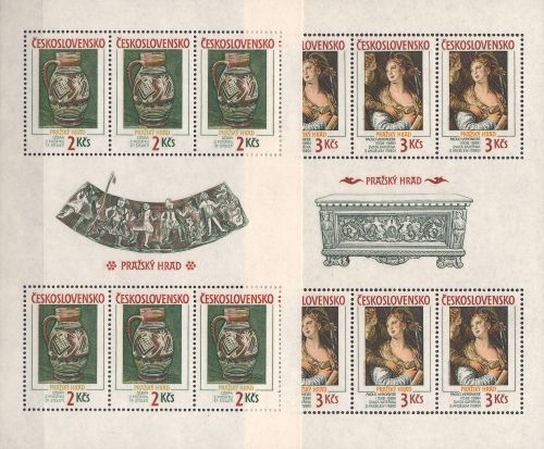Cehoslovacia-1988-Castelul din Praga.