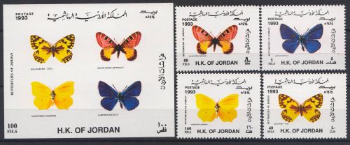 1993-Iordania-Fluturi.