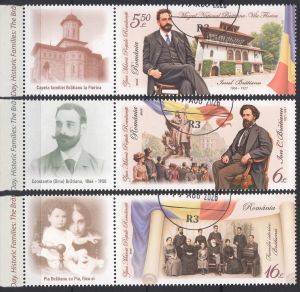 2026-Ziua marcii postale romanesti.Familii istorice : Bratienii.